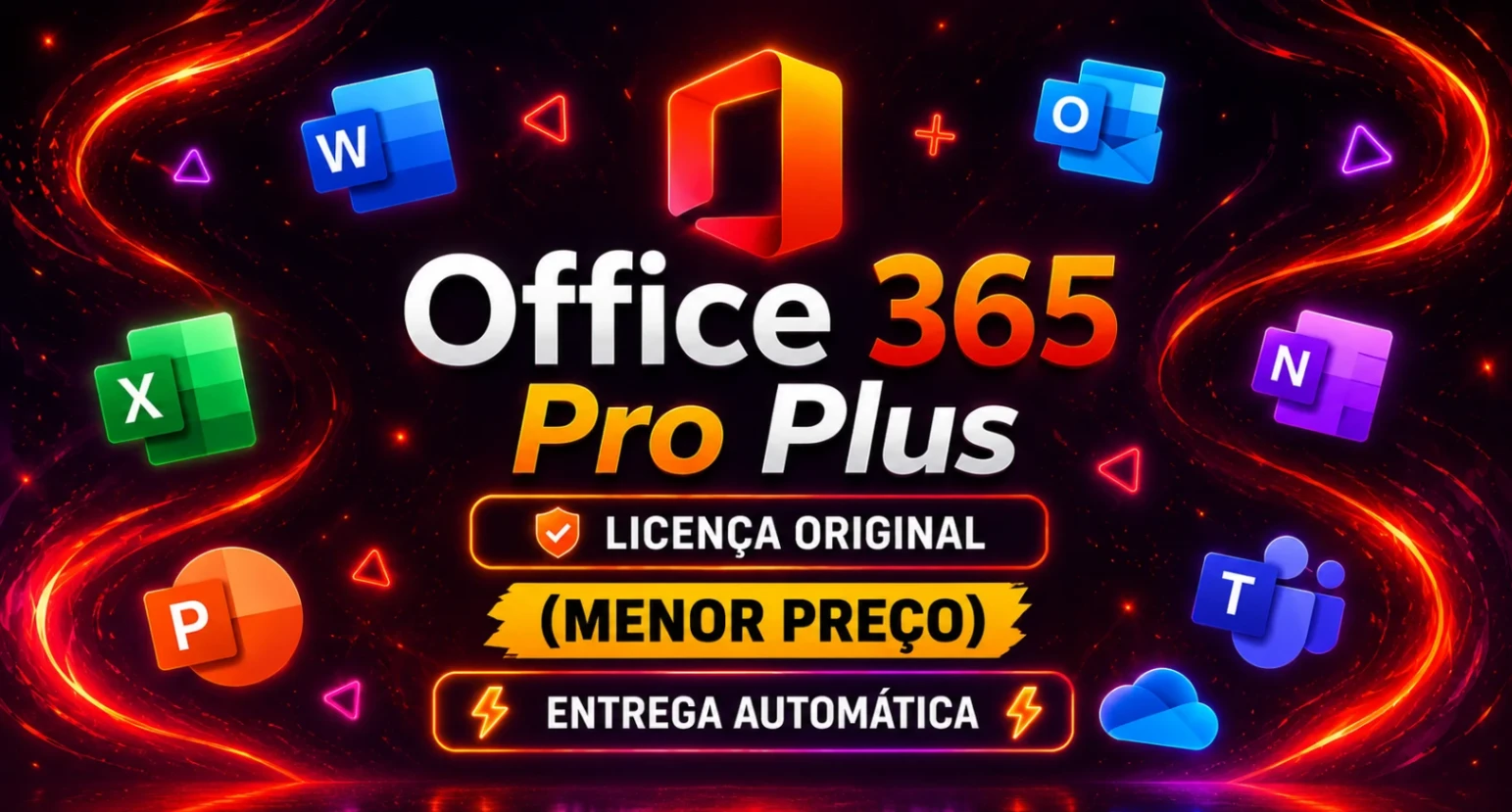 Office 365 Pro Plus Licença Original (MENOR PREÇO) - ENTREGA AUTOMATICA