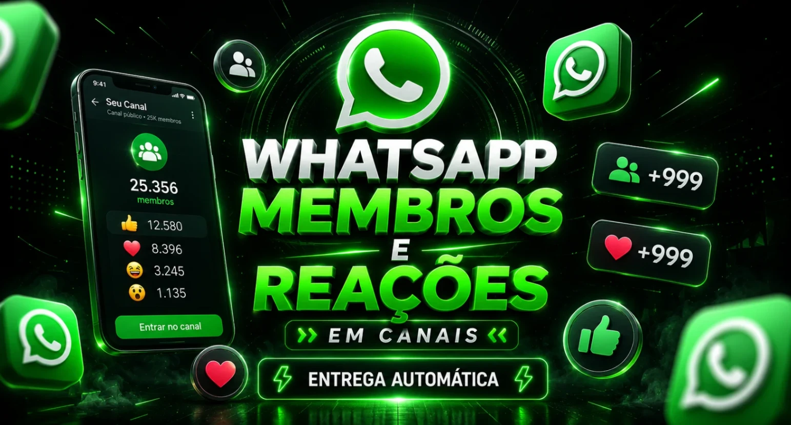 👥 100 MEMBROS PARA CANAL (MUNDIAIS)